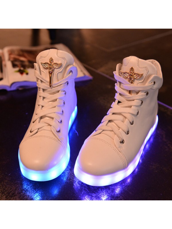 New Men and Women 7 colors USB Rechargeable Lighting Shoes